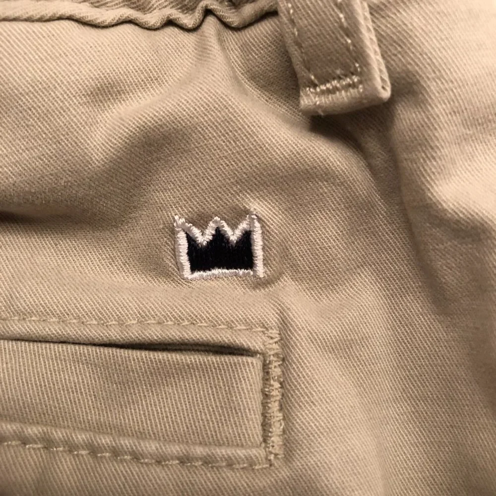 crown & ivy Beige Khaki Girls Shorts